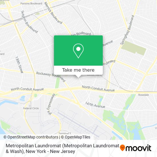 Mapa de Metropolitan Laundromat (Metropolitan Laundromat & Wash)