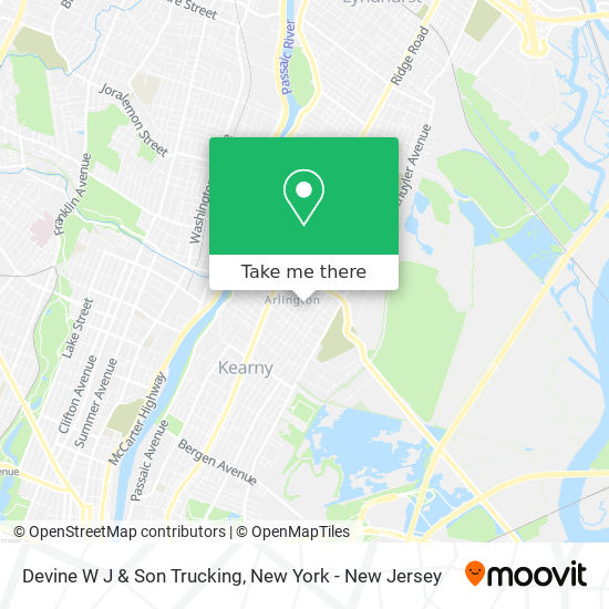 Mapa de Devine W J & Son Trucking