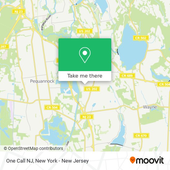 One Call NJ map