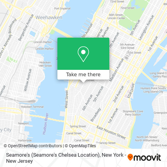 Seamore's (Seamore's Chelsea Location) map