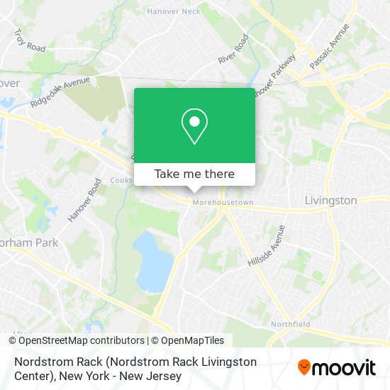 Nordstrom Rack (Nordstrom Rack Livingston Center) map