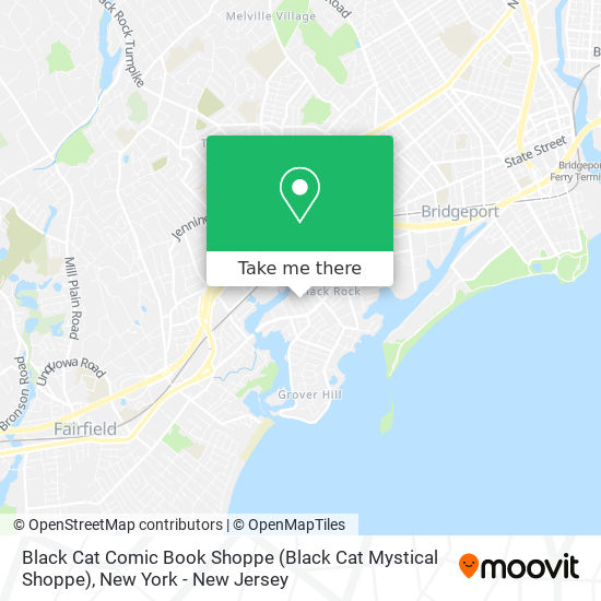 Mapa de Black Cat Comic Book Shoppe (Black Cat Mystical Shoppe)