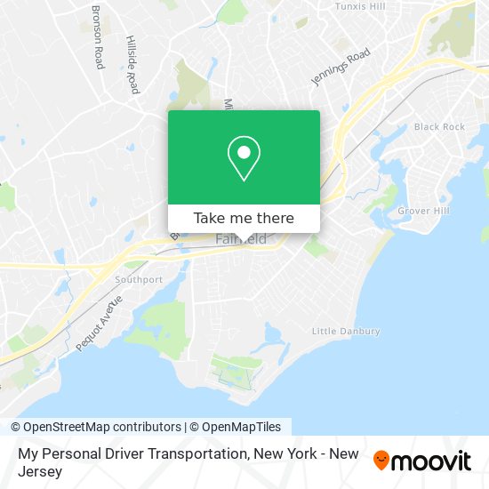 My Personal Driver Transportation map