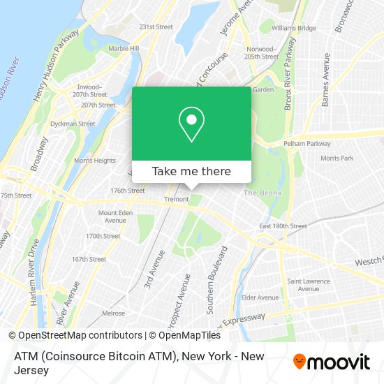 Mapa de ATM (Coinsource Bitcoin ATM)