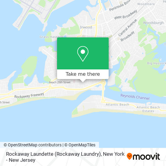 Mapa de Rockaway Laundette (Rockaway Laundry)