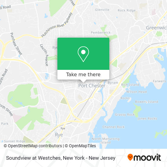 Soundview at Westches map