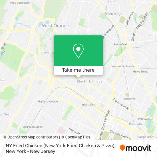 NY Fried Chicken (New York Fried Chicken & Pizza) map