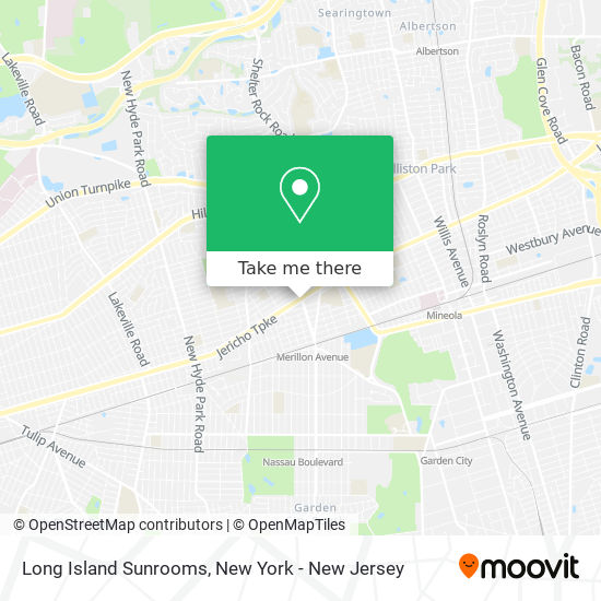 Mapa de Long Island Sunrooms