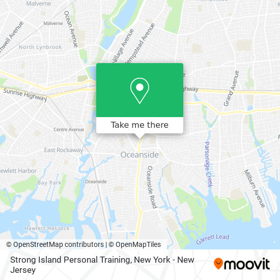 Mapa de Strong Island Personal Training