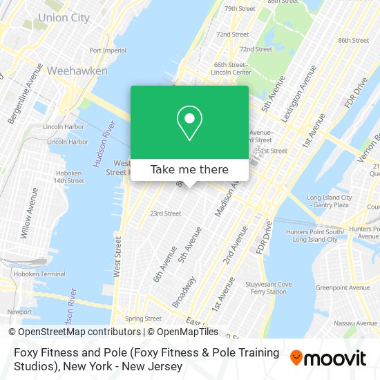 Foxy Fitness and Pole (Foxy Fitness & Pole Training Studios) map