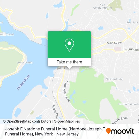 Joseph F Nardone Funeral Home map