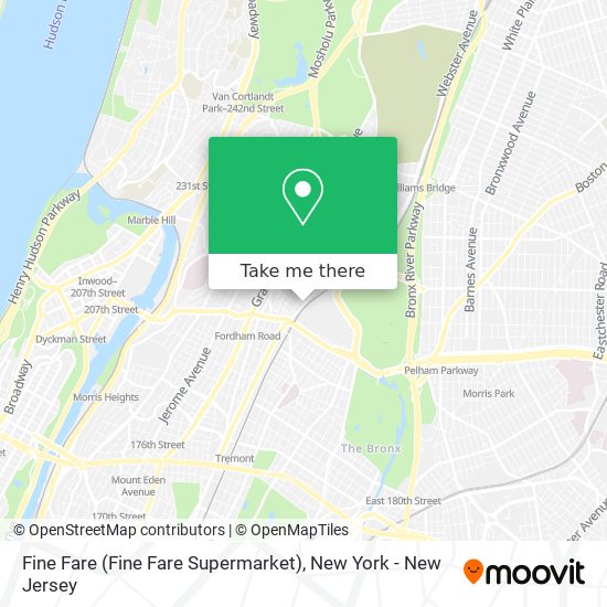 Fine Fare (Fine Fare Supermarket) map