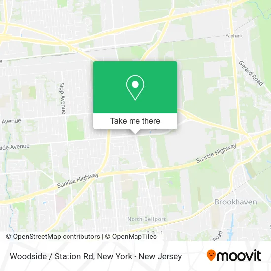 Mapa de Woodside / Station Rd