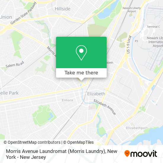 Mapa de Morris Avenue Laundromat (Morris Laundry)