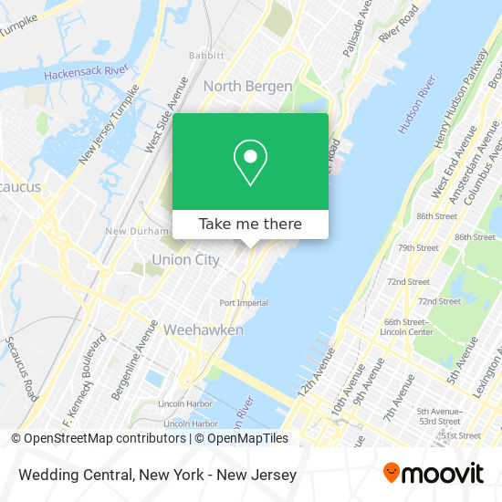 Mapa de Wedding Central