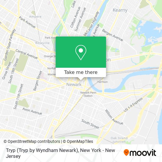 Tryp (Tryp by Wyndham Newark) map