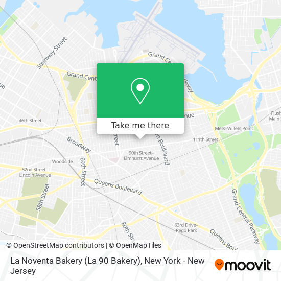 La Noventa Bakery (La 90 Bakery) map