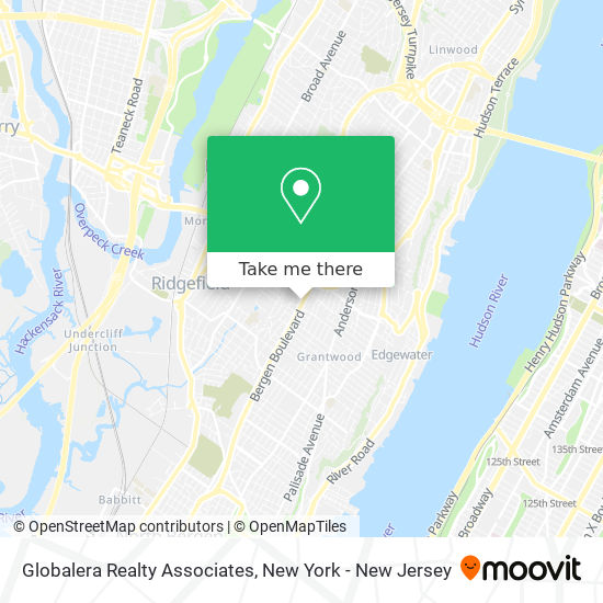 Globalera Realty Associates map