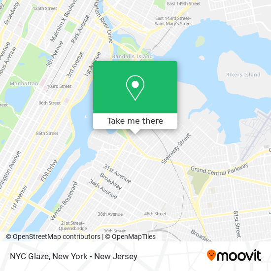 NYC Glaze map