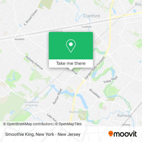 Smoothie King map