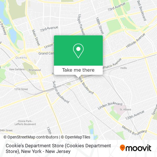 Mapa de Cookie's Department Store (Cookies Department Store)