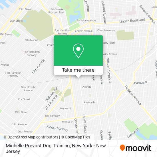 Mapa de Michelle Prevost Dog Training