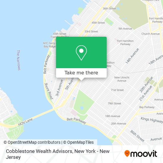 Mapa de Cobblestone Wealth Advisors