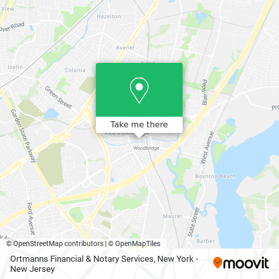 Ortmanns Financial & Notary Services map