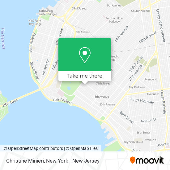 Christine Minieri map