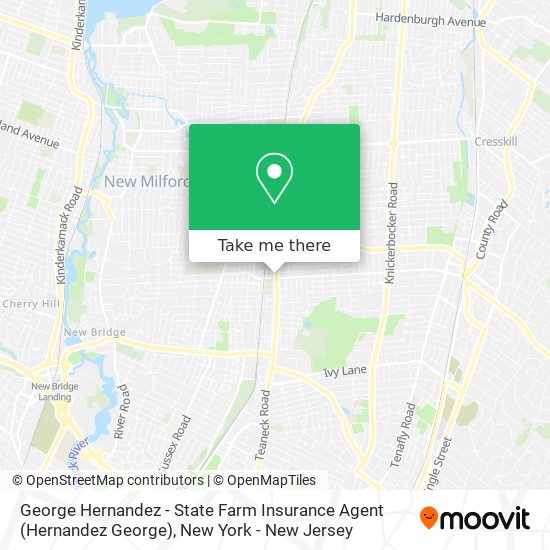 Mapa de George Hernandez - State Farm Insurance Agent (Hernandez George)