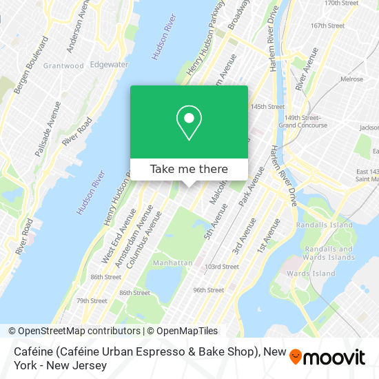 Caféine (Caféine Urban Espresso & Bake Shop) map