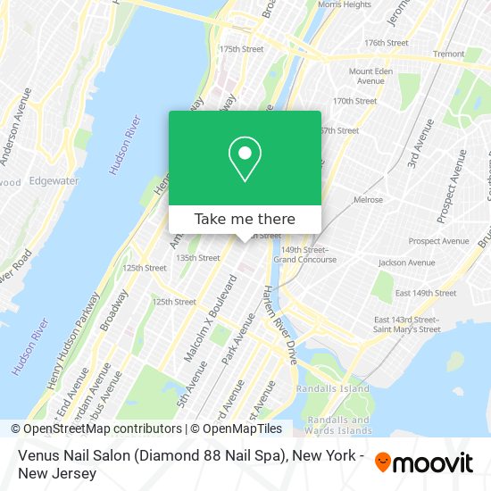 Venus Nail Salon (Diamond 88 Nail Spa) map