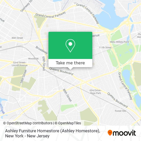 Ashley Furniture Homestore (Ashley Homestore) map