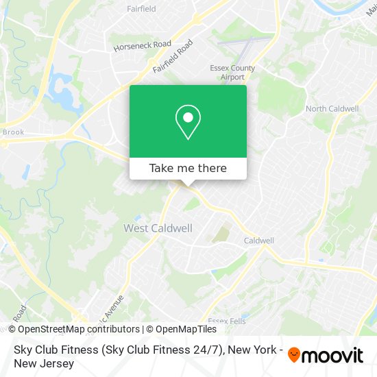 Mapa de Sky Club Fitness (Sky Club Fitness 24 / 7)