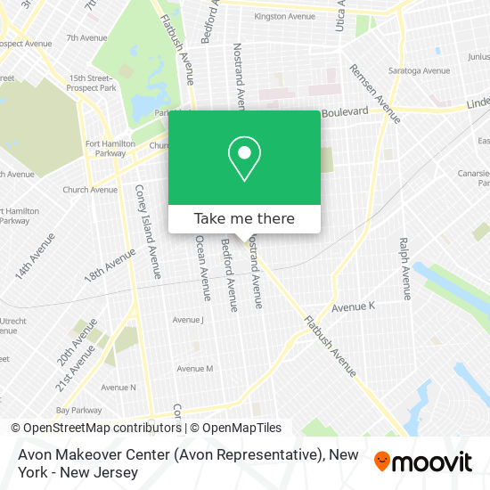 Avon Makeover Center (Avon Representative) map