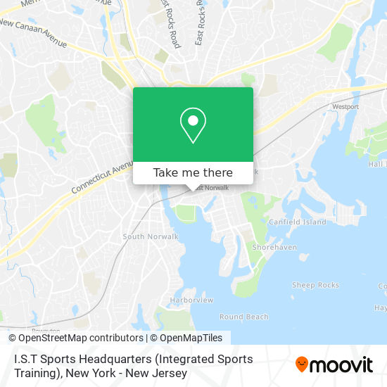 I.S.T Sports Headquarters (Integrated Sports Training) map