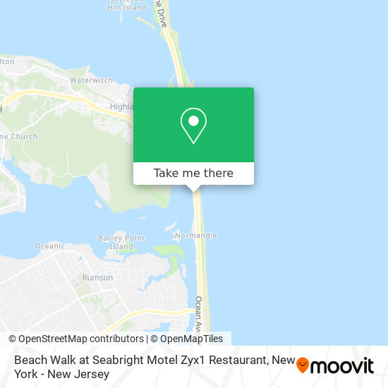 Beach Walk at Seabright Motel Zyx1 Restaurant map