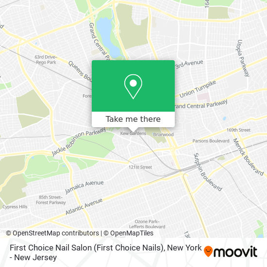 Mapa de First Choice Nail Salon (First Choice Nails)