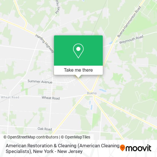 Mapa de American Restoration & Cleaning (American Cleaning Specialists)