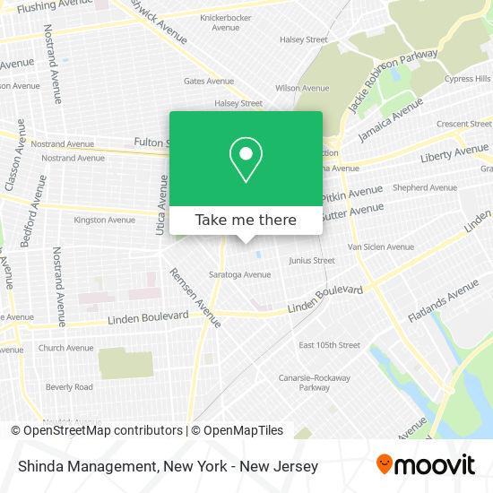 Shinda Management map