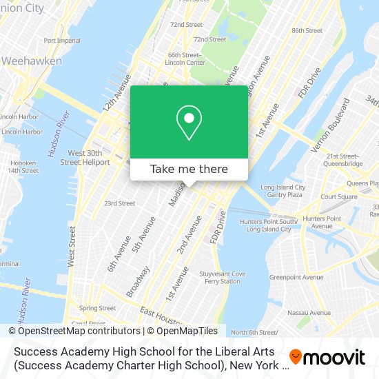 Success Academy High School for the Liberal Arts (Success Academy Charter High School) map