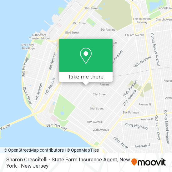 Mapa de Sharon Crescitelli - State Farm Insurance Agent