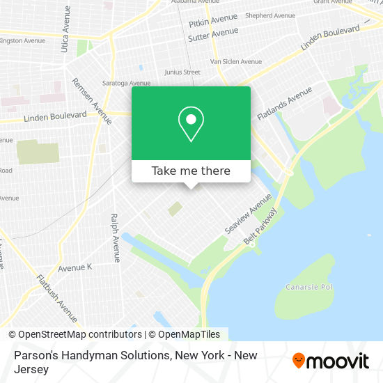 Parson's Handyman Solutions map