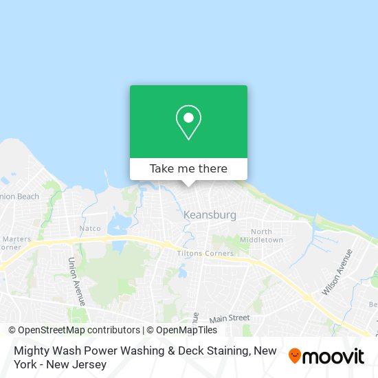 Mighty Wash Power Washing & Deck Staining map