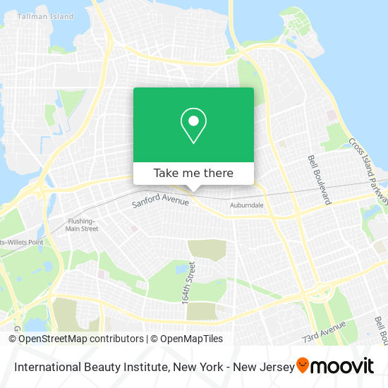 International Beauty Institute map