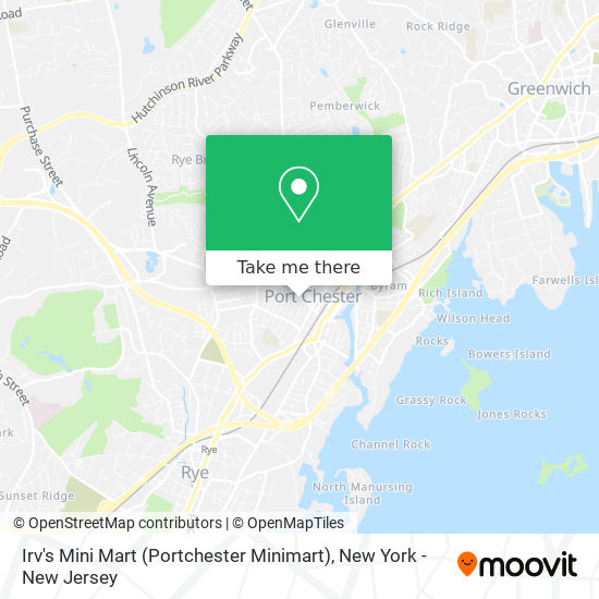 Irv's Mini Mart (Portchester Minimart) map