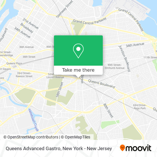 Mapa de Queens Advanced Gastro