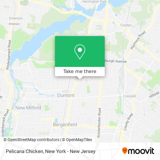 Mapa de Pelicana Chicken