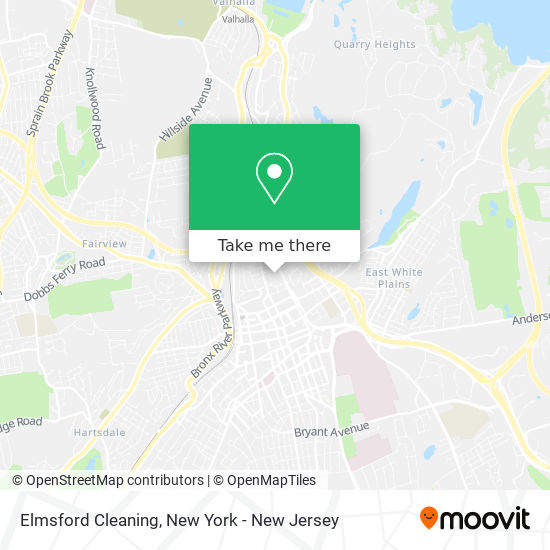 Elmsford Cleaning map