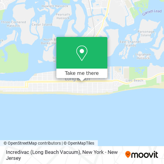 Mapa de Incredivac (Long Beach Vacuum)